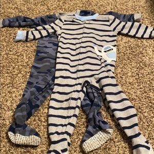 Two pair winter pajamas